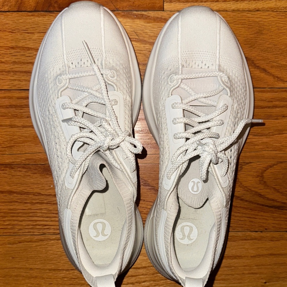 lululemon athletica Charge Feel Women's White Athletic Shoes